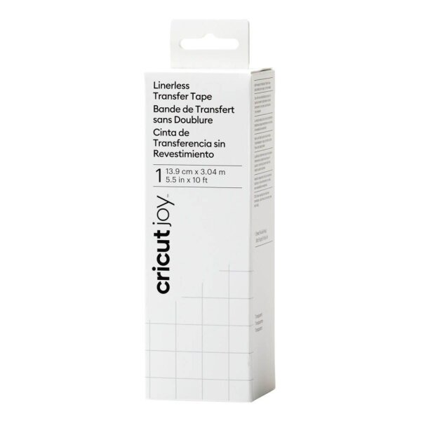 cricut™ Joy Transferklebeband ohne Trägerfolie für Vinylfolien 13,9 cm x 3,04 m,  1 Rolle