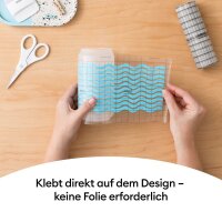cricut™ Joy Transferklebeband ohne Trägerfolie für Vinylfolien 13,9 cm x 3,04 m,  1 Rolle