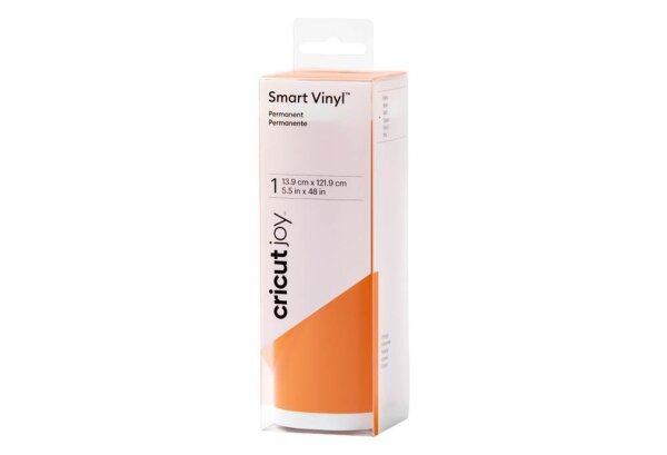 cricut™ Joy Smart Vinyl matt Vinylfolie permanent orange 13,9 x 121,9 cm,  1 Rol  ( 2009836 )
