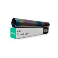 cricut™ Iron-On Aufbügelfolie mehrfarbig reflektierend 30,5 x 48,2 cm,  1 Rolle  ( 2010173 )