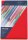 artoz Faltkarten mit Briefumschlägen Mosaic 943601-587 feuerrot DIN B6, 10 St.