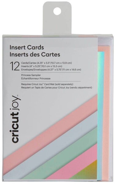 cricut™ Joy Einlegekarten für Schneideplotter mehrfarbig,  12 St.  ( 2007259 )