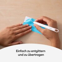 cricut™ Farbverändernde Vinylfolie permanent blau kälteaktivierend 30,5 x 61,0 cm,  1 Rolle