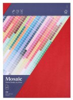 artoz Briefpapier Mosaic feuerrot DIN A4 90 g/qm 25 Blatt