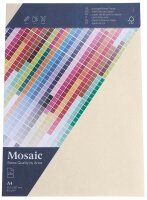 artoz Briefpapier Mosaic elfenbein DIN A4 90 g/qm 25 Blatt