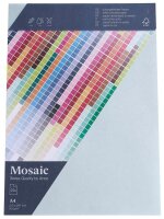 artoz Briefpapier Mosaic hellblau DIN A4 90 g/qm 25 Blatt