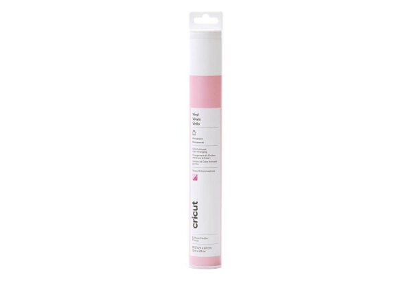 cricut™ Farbverändernde Vinylfolie permanent pink kälteaktivierend 30,5 x 61,0 cm,  1 Rolle