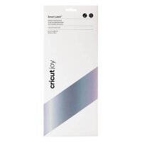 cricut™ Joy Smart Label Vinylfolie permanent silber 14,0 x 33,0 cm,  4 St.