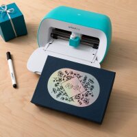 cricut™ Joy Smart Label Vinylfolie permanent silber 14,0 x 33,0 cm,  4 St.