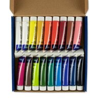 STYLEX TOPPOINT Acrylfarben farbsortiert, 28 St.