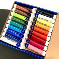 STYLEX TOPPOINT Acrylfarben farbsortiert, 28 St.