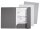 VELOFLEX Angebotsmappe Grey Elegance DIN A4 farbsortiert, 3 St.