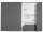 VELOFLEX Angebotsmappe Grey Elegance DIN A4 farbsortiert, 3 St.