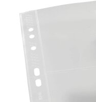 VELOFLEX Sammelkarten-Hüllen DIN A4 transparent transparent 0,14 mm, 10 St.