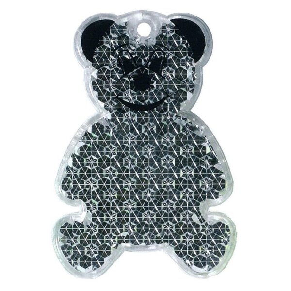 Reflektor-Anhänger Bär transparent