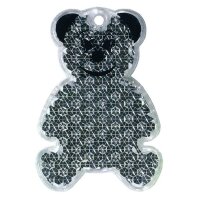 Reflektor-Anhänger Bär transparent