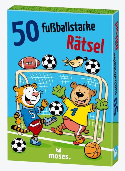 moses 50 Fussball Rätsel, 1 St.