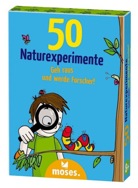 moses Experimentierkasten 50 Naturexperimente mehrfarbig