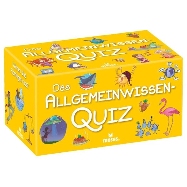 moses Das Allgemeinwissen Quiz, 1 St.