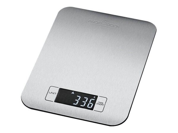 ProfiCook Küchenwaage PC-KW 1061 silber für max. 5,0 kg  ( 501061 )