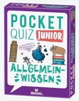 moses Pocket junior Allgemeinwissen Quiz, 1 St.