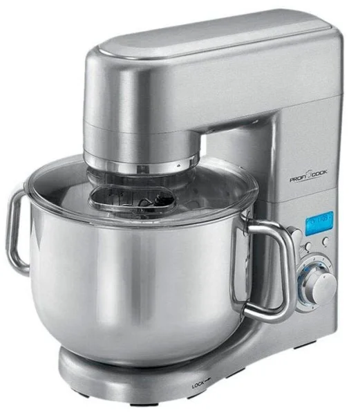 ProfiCook PC-KM 1096 Küchenmaschine silber 1.500 W