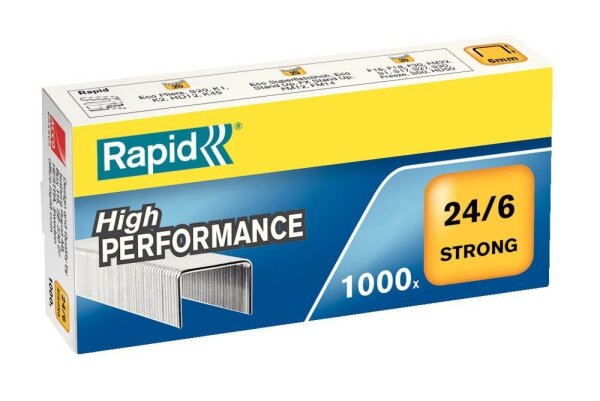 Rapid Heftklammern Strong 24/6, 1.000 St.