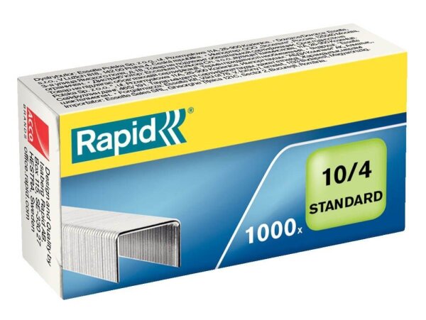 Rapid Heftklammern 10/4, 1.000 St.