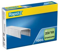Rapid Heftklammern Standard 23/10, 1.000 St.