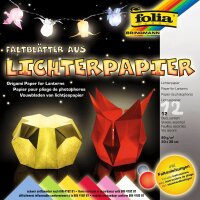 folia Transparentpapier Lichterpapier 30,0 x 30,0 cm 80...