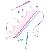 folia Glitter Gelschreiber-Set transparent 1,0 mm, Schreibfarbe: farbsortiert, 10 St.