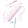 folia Glitter Gelschreiber-Set transparent 1,0 mm, Schreibfarbe: farbsortiert, 10 St.