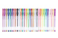 folia Mega Selection Gelschreiber-Set transparent 1,0 mm, Schreibfarbe: farbsortiert, 30 St.
