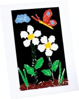 folia Buntpapier gummiert farbsortiert 80 g/qm 50 St.