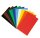 folia Buntpapier gummiert farbsortiert 80 g/qm 50 St.