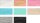 folia Wabenpapier Pastell farbsortiert 500 St.