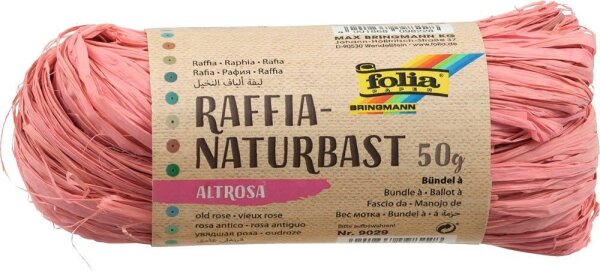 folia Naturbast matt altrosa 0,5 mm x 50,0 g