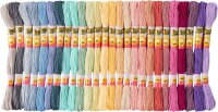 folia Garn zum Sticken Pastell matt pastellfarben 1,0 mm...