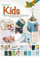 folia Motivblock Kids farbsortiert 270 g/qm 20 St.