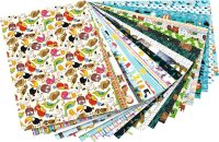 folia Motivblock Kids farbsortiert 270 g/qm 20 St.