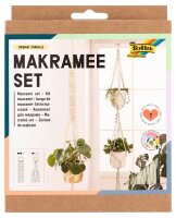 folia Makramee-Set Urban Jungle natur, rosé