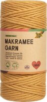 folia Makramee Garn senfgelb Mustard field Ø 3,5...