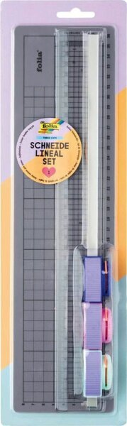 folia Lineal-Set Schneidelineal transparent