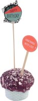 folia Aufkleber Cool wishes verschiedene Motive, 24 St.