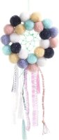 folia Pompons farbsortiert Elegance Ø 3,0 cm, 24 St.