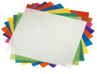 folia Faltblätter transparent 10 x 10 cm mehrfarbig...
