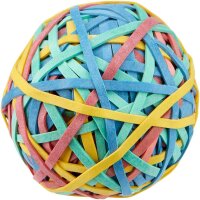 WIHEDÜ Gummibänder farbig 3,0 mm, Ø 6,4...
