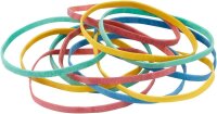 WIHEDÜ Gummibänder farbig 3,0 mm, Ø 6,4 cm, 100 g