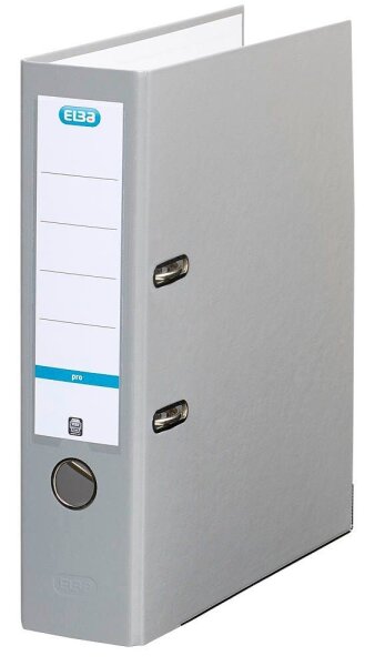 ELBA smart Pro Ordner grau Kunststoff 8,0 cm DIN A4, 1 St.