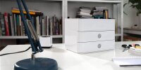 HAN Schubladenbox Smart Box plus ALLISON  weiß 1100-12D, DIN A5 mit 3 Schubladen, 1 St.